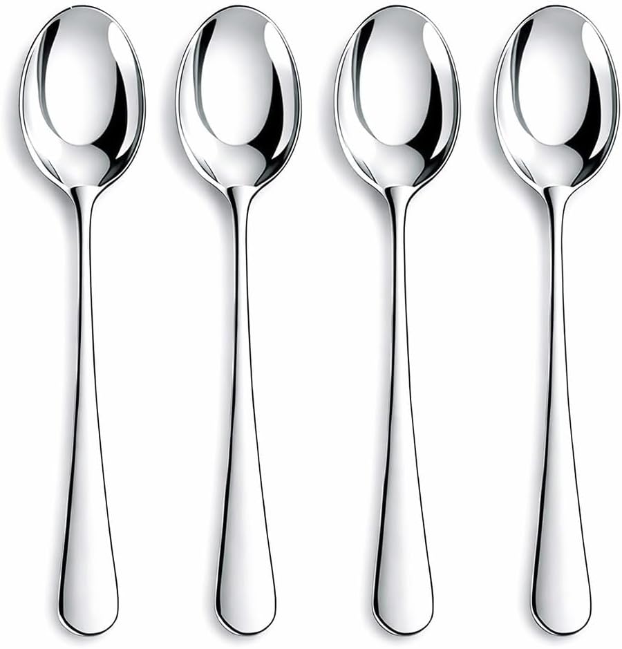 12 Pieces Heavy Duty Teaspoons Set,6.8" Tea Spoons,Stainless Steel teaspoon