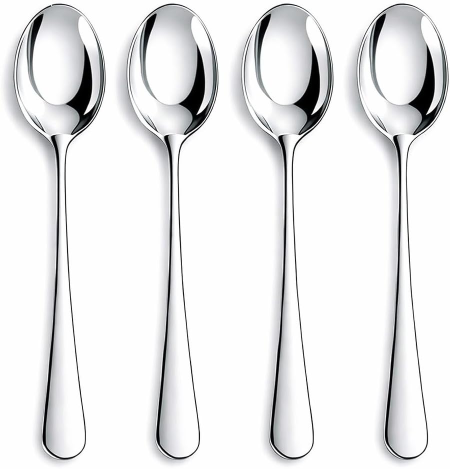 12 Pieces Heavy Duty Teaspoons Set,6.8" Tea Spoons,Stainless Steel teaspoon
