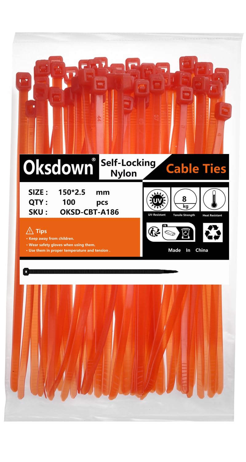 100 Pack Black Plastic Cable Ties 300mm×3.6mm Heavy Duty Strong Nylon Premium Self Locking 12 inch/30 cm Long Zip Tie Wraps