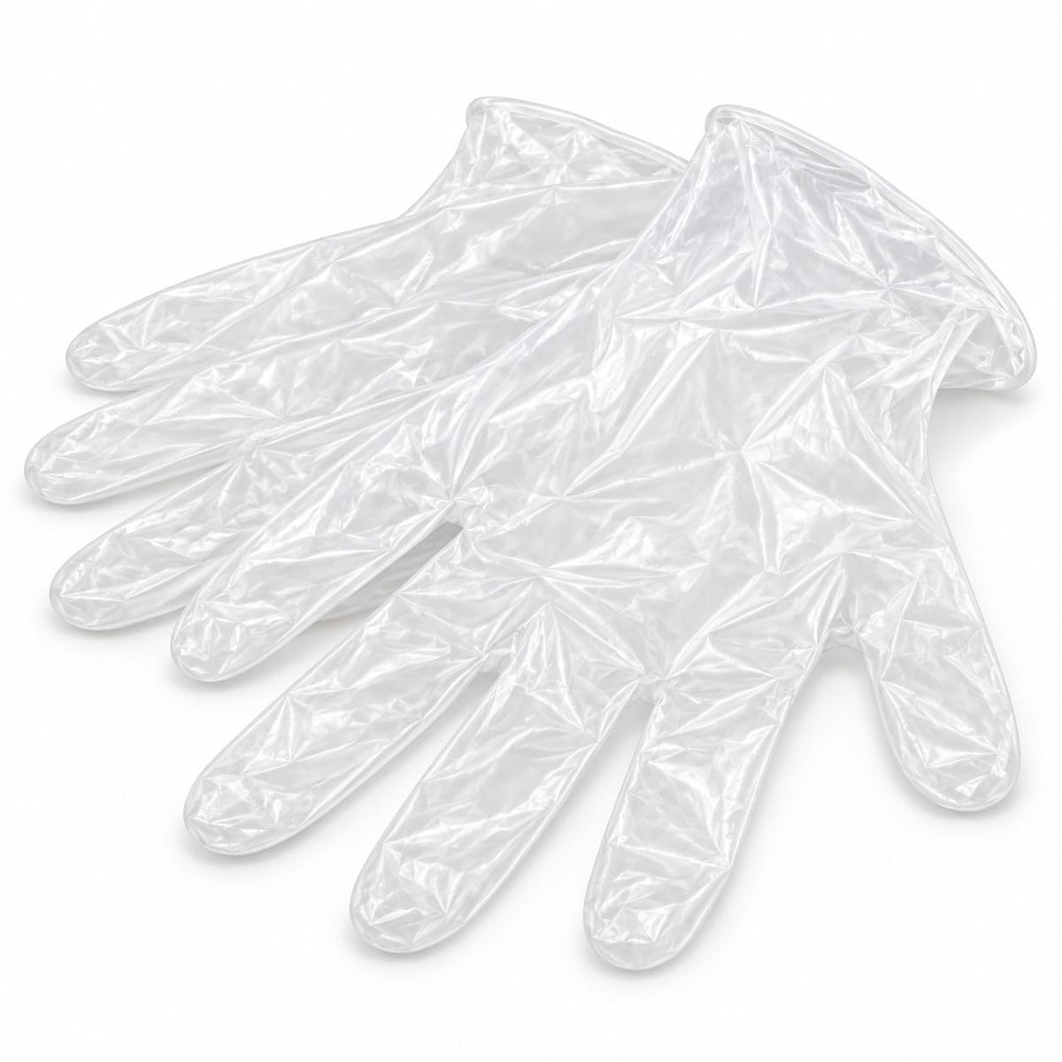 1ABOVE 100 Clear Vinyl Disposable Gloves Small, Powder-Free Latex-Free Ambidextrous Gloves for Food Handling Except Fatty Foods, Cleaning, Hairdressing, Beauty & Everyday Tasks