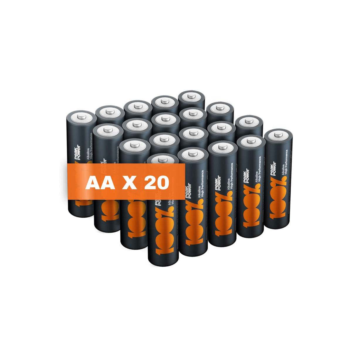 100PP AAA Batteries 40 Pack | Alkaline 1.5V Long-Lasting Power