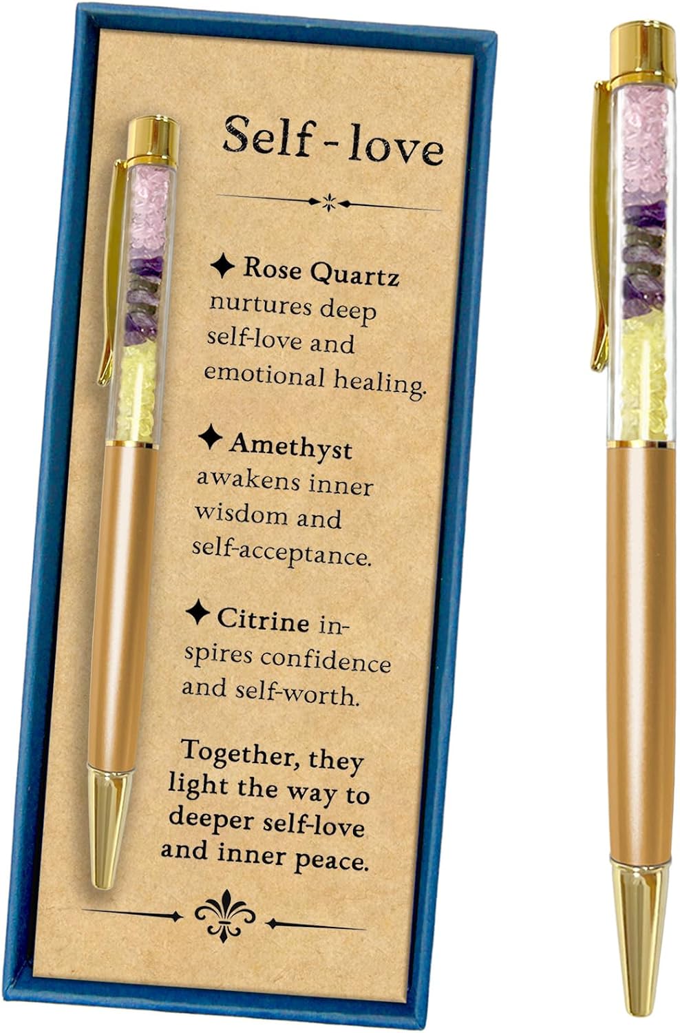 1st Day Crystal Pen for Women, First Day of School Encouragement with Message Card, New Beginnings Keepsake, Inspirational Present for Student Teacher Friend Coworker (1st Day)