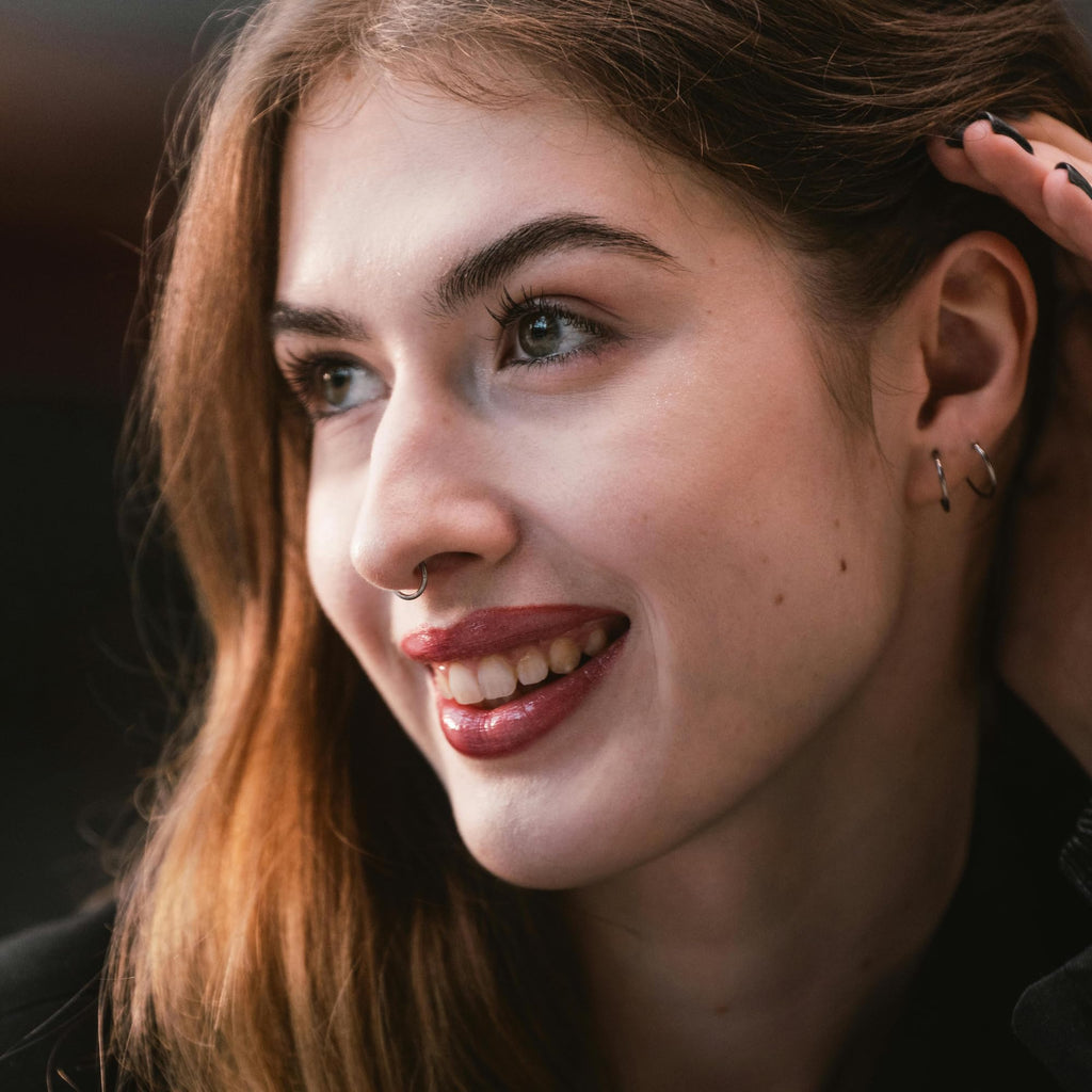 1-16Pcs 16G 18G 20G 22G Nose Rings Hoops Nose Piercings Fake Nose Ring Fake Septum Nose Ring Fake Lip Rings Fake Septum Piercing Fake Nose Piercing Fake Nose Hoop Faux Nose Rings Clip On Nose Cuffs Nose Piercing Jewelry Nose Rings for Women Men Nose Hoops