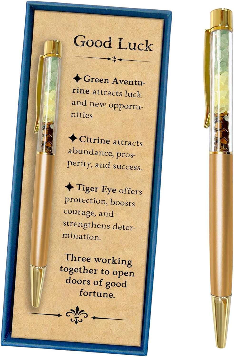 1st Day Crystal Pen for Women, First Day of School Encouragement with Message Card, New Beginnings Keepsake, Inspirational Present for Student Teacher Friend Coworker (1st Day)
