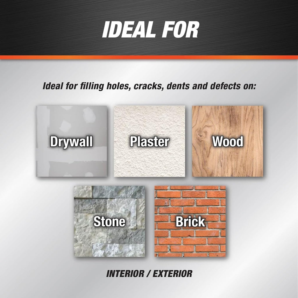 1 qt DAP 12330 DryDex Interior/Exterior Spackling- Pack of 2