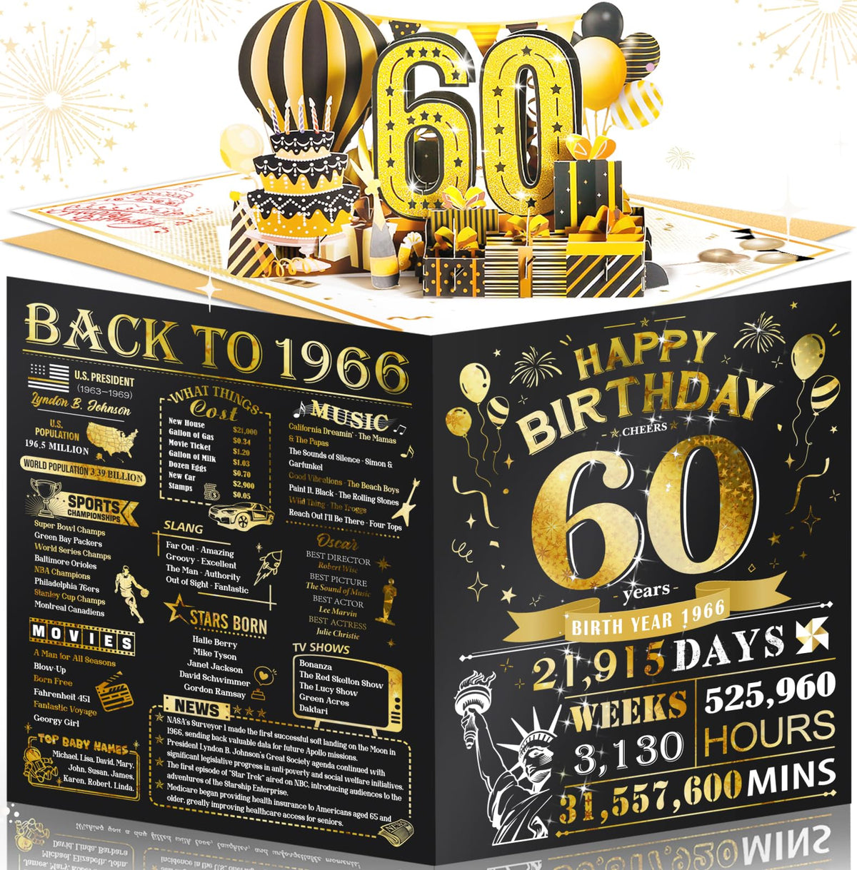 25th Birthday Card for Women Her, Large 3D Pop Up 25th Birthday cards for Girlfriend Wife, Happy 25 Year Old Birthday Decorations for Daughter, Granddaughter Funny Birthday Gifts, Back to 2001, Pink