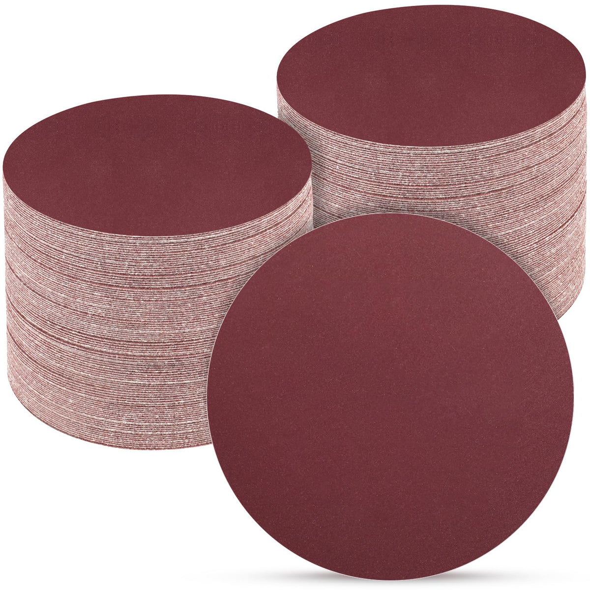 100PCS 5 Inch Sanding Discs 80 Grit Sandpaper for Orbital Sander