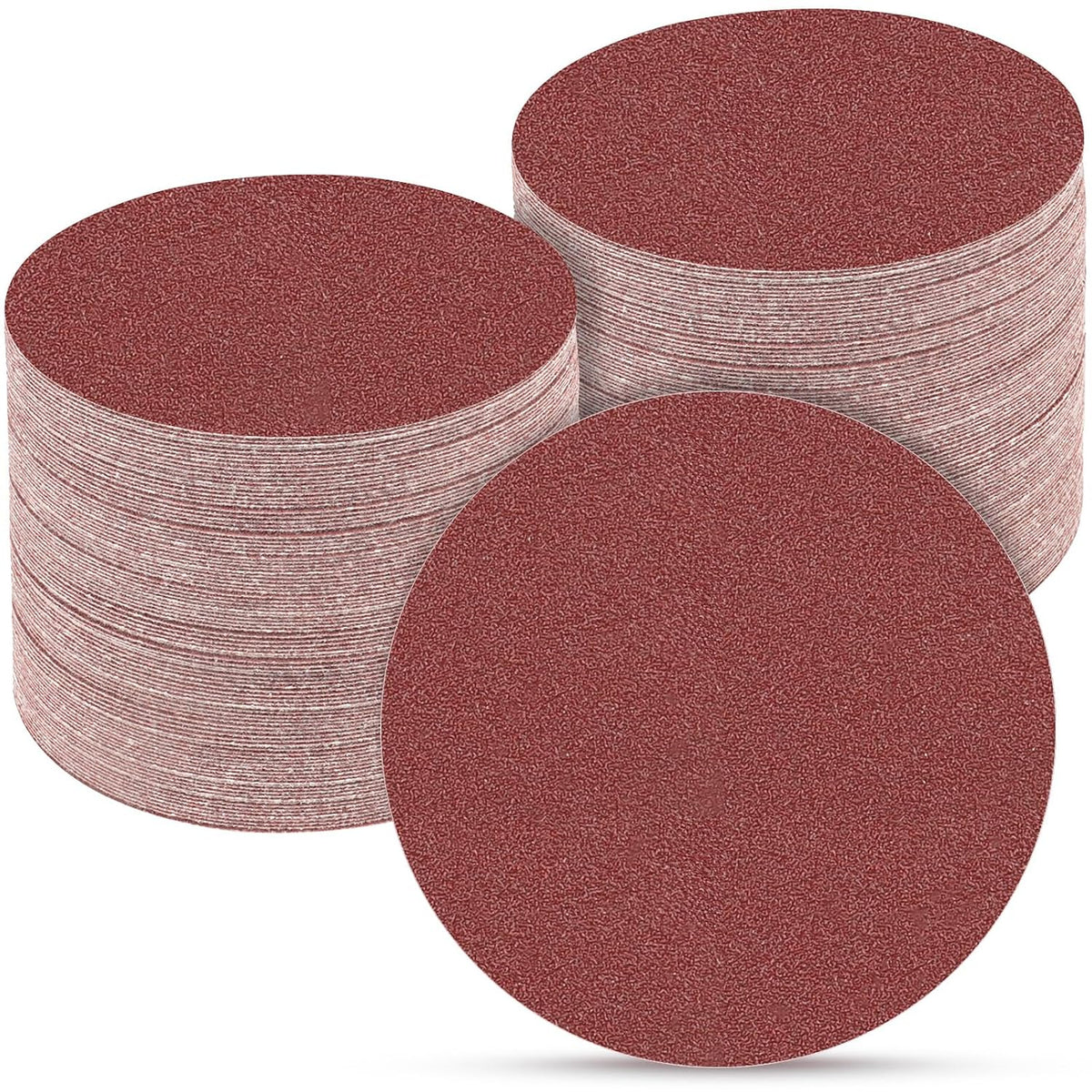 100PCS 5 Inch Sanding Discs 80 Grit Sandpaper for Orbital Sander