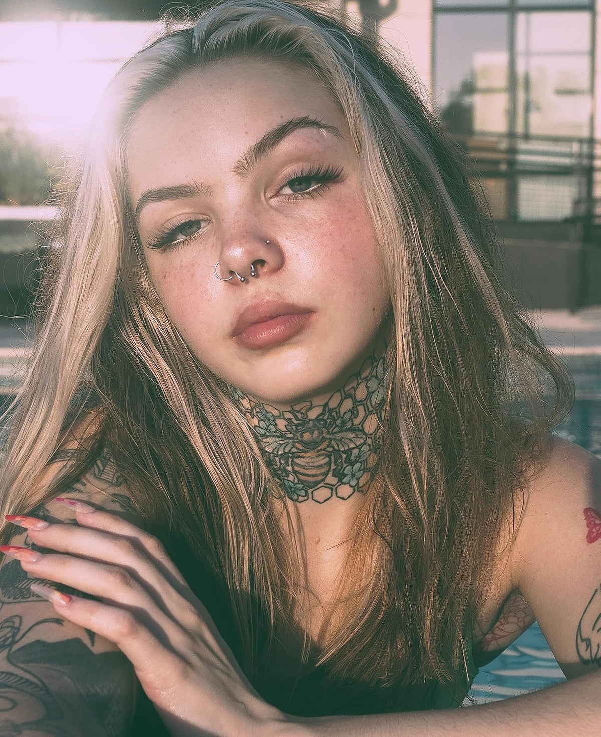 1-16Pcs 16G 18G 20G 22G Nose Rings Hoops Nose Piercings Fake Nose Ring Fake Septum Nose Ring Fake Lip Rings Fake Septum Piercing Fake Nose Piercing Fake Nose Hoop Faux Nose Rings Clip On Nose Cuffs Nose Piercing Jewelry Nose Rings for Women Men Nose Hoops